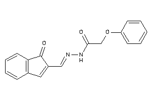 N-[(1-ketoinden-2-yl)methyleneamino]-2-phenoxy-acetamide