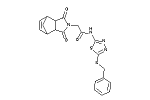 N-[5-(benzylthio)-1,3,4-thiadiazol-2-yl]-2-(diketoBLAHyl)acetamide