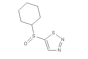 5-cyclohexylsulfinylthiadiazole