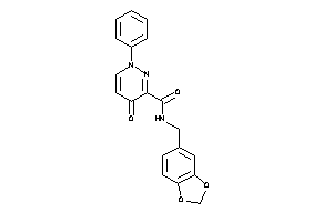 4-keto-1-phenyl-N-piperonyl-pyridazine-3-carboxamide