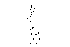 2-(diketoBLAHyl)-N-(4-imidazo[2,1-b]thiazol-6-ylphenyl)acetamide