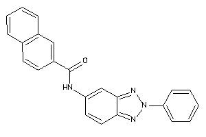 Image of N-(2-phenylbenzotriazol-5-yl)-2-naphthamide