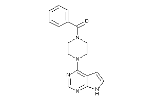 Phenyl-[4-(7H-pyrrolo[2,3-d]pyrimidin-4-yl)piperazino]methanone