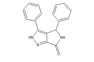 3,4-diphenyl-4,5-dihydro-2H-pyrrolo[3,4-c]pyrazol-6-one