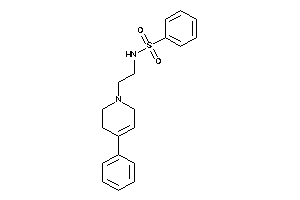 N-[2-(4-phenyl-3,6-dihydro-2H-pyridin-1-yl)ethyl]benzenesulfonamide