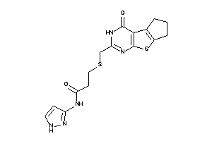 3-[(ketoBLAHyl)methylthio]-N-(1H-pyrazol-3-yl)propionamide