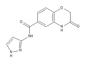 3-keto-N-(1H-pyrazol-3-yl)-4H-1,4-benzoxazine-6-carboxamide