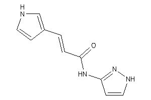 N-(1H-pyrazol-3-yl)-3-(1H-pyrrol-3-yl)acrylamide