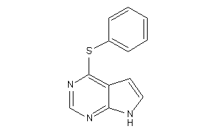 4-(phenylthio)-7H-pyrrolo[2,3-d]pyrimidine