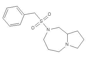 2-benzylsulfonyl-1,3,4,5,7,8,9,9a-octahydropyrrolo[1,2-a][1,4]diazepine