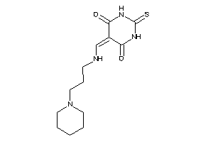 Image of 5-[(3-piperidinopropylamino)methylene]-2-thioxo-hexahydropyrimidine-4,6-quinone