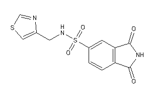 1,3-diketo-N-(thiazol-4-ylmethyl)isoindoline-5-sulfonamide