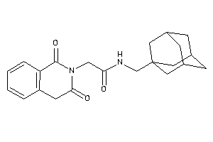 N-(1-adamantylmethyl)-2-(1,3-diketo-4H-isoquinolin-2-yl)acetamide