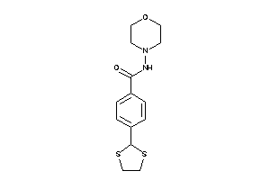 Image of 4-(1,3-dithiolan-2-yl)-N-morpholino-benzamide