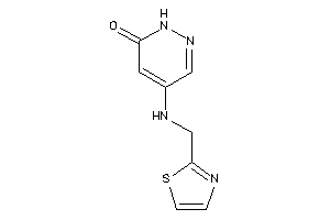 4-(thiazol-2-ylmethylamino)-1H-pyridazin-6-one