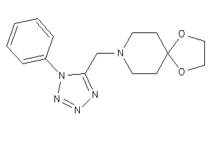 8-[(1-phenyltetrazol-5-yl)methyl]-1,4-dioxa-8-azaspiro[4.5]decane