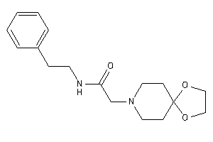 2-(1,4-dioxa-8-azaspiro[4.5]decan-8-yl)-N-phenethyl-acetamide