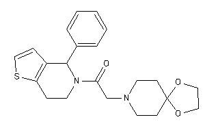 2-(1,4-dioxa-8-azaspiro[4.5]decan-8-yl)-1-(4-phenyl-6,7-dihydro-4H-thieno[3,2-c]pyridin-5-yl)ethanone