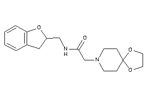 N-(coumaran-2-ylmethyl)-2-(1,4-dioxa-8-azaspiro[4.5]decan-8-yl)acetamide