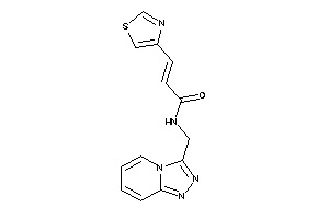 3-thiazol-4-yl-N-([1,2,4]triazolo[4,3-a]pyridin-3-ylmethyl)acrylamide