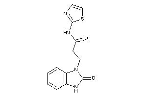 3-(2-keto-3H-benzimidazol-1-yl)-N-thiazol-2-yl-propionamide