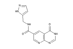 Image of 4-keto-N-(1H-pyrazol-5-ylmethyl)-3H-pyrido[2,3-d]pyrimidine-6-carboxamide