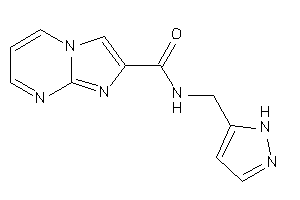 Image of N-(1H-pyrazol-5-ylmethyl)imidazo[1,2-a]pyrimidine-2-carboxamide