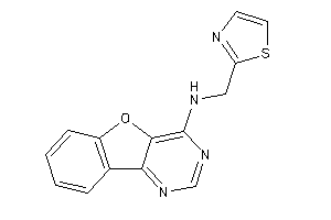 Benzofuro[3,2-d]pyrimidin-4-yl(thiazol-2-ylmethyl)amine