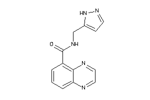 N-(1H-pyrazol-5-ylmethyl)quinoxaline-5-carboxamide