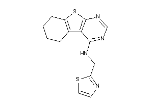 5,6,7,8-tetrahydrobenzothiopheno[2,3-d]pyrimidin-4-yl(thiazol-2-ylmethyl)amine