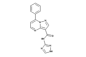 7-phenyl-N-(1H-1,2,4-triazol-3-yl)pyrazolo[1,5-a]pyrimidine-3-carboxamide