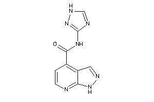 Image of N-(1H-1,2,4-triazol-3-yl)-1H-pyrazolo[3,4-b]pyridine-4-carboxamide