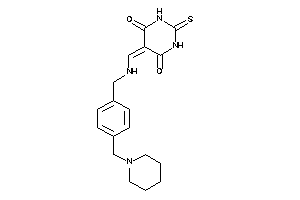 5-[[[4-(piperidinomethyl)benzyl]amino]methylene]-2-thioxo-hexahydropyrimidine-4,6-quinone
