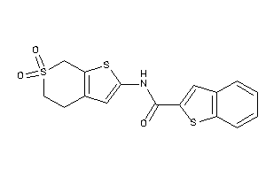 N-(6,6-diketo-5,7-dihydro-4H-thieno[2,3-c]thiopyran-2-yl)benzothiophene-2-carboxamide