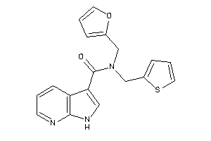 N-(2-furfuryl)-N-(2-thenyl)-1H-pyrrolo[2,3-b]pyridine-3-carboxamide