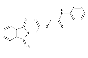 2-(1-keto-3-methylene-isoindolin-2-yl)acetic Acid (2-anilino-2-keto-ethyl) Ester