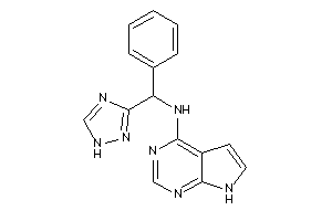 [phenyl(1H-1,2,4-triazol-3-yl)methyl]-(7H-pyrrolo[2,3-d]pyrimidin-4-yl)amine