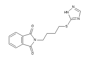 2-[4-(1H-1,2,4-triazol-5-ylthio)butyl]isoindoline-1,3-quinone