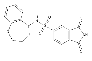 1,3-diketo-N-(2,3,4,5-tetrahydro-1-benzoxepin-5-yl)isoindoline-5-sulfonamide