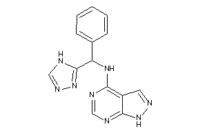 [phenyl(4H-1,2,4-triazol-3-yl)methyl]-(1H-pyrazolo[3,4-d]pyrimidin-4-yl)amine