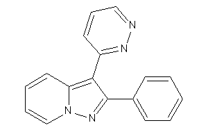 2-phenyl-3-pyridazin-3-yl-pyrazolo[1,5-a]pyridine