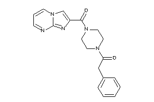 1-[4-(imidazo[1,2-a]pyrimidine-2-carbonyl)piperazino]-2-phenyl-ethanone