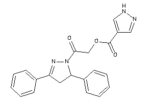 1H-pyrazole-4-carboxylic Acid [2-(3,5-diphenyl-2-pyrazolin-1-yl)-2-keto-ethyl] Ester