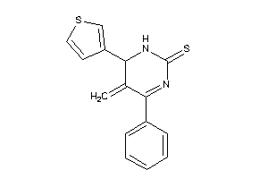 5-methylene-4-phenyl-6-(3-thienyl)-1,6-dihydropyrimidine-2-thione