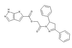 1H-thieno[2,3-c]pyrazole-5-carboxylic Acid [2-(3,5-diphenyl-2-pyrazolin-1-yl)-2-keto-ethyl] Ester