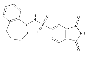 1,3-diketo-N-(6,7,8,9-tetrahydro-5H-benzocyclohepten-9-yl)isoindoline-5-sulfonamide