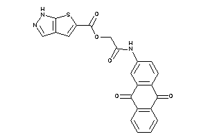 1H-thieno[2,3-c]pyrazole-5-carboxylic Acid [2-[(9,10-diketo-2-anthryl)amino]-2-keto-ethyl] Ester