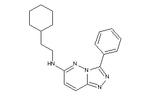 2-cyclohexylethyl-(3-phenyl-[1,2,4]triazolo[3,4-f]pyridazin-6-yl)amine