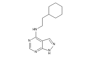 2-cyclohexylethyl(1H-pyrazolo[3,4-d]pyrimidin-4-yl)amine