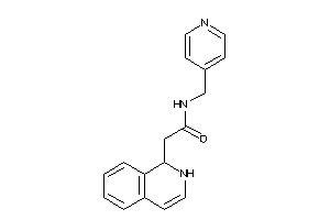 2-(1,2-dihydroisoquinolin-1-yl)-N-(4-pyridylmethyl)acetamide